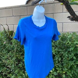 Michael Kors blue tee.